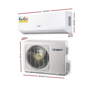 Devanti 8.0KW Split System Reverse Cycle Air Conditioner