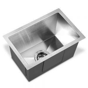 Cefito Stainless Steel Kitchen Sink 450X300MM Under Topmount Sinks Laundry Bowl Silver