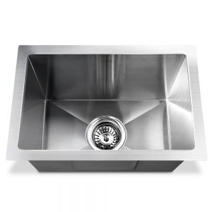 Cefito Stainless Steel Kitchen Sink 450X300MM Under Topmount Sinks Laundry Bowl Silver