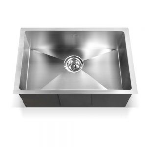 Cefito Stainless Steel Kitchen Sink 600X450MM Under Topmount Sinks Laundry Bowl Silver