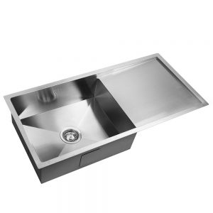 Cefito Stainless Steel Kitchen Sink 960X450MM Under Topmount Sinks Laundry Bowl Silver