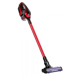 Devanti Cordless 150W Handstick Vacuum Cleaner - Red and Black