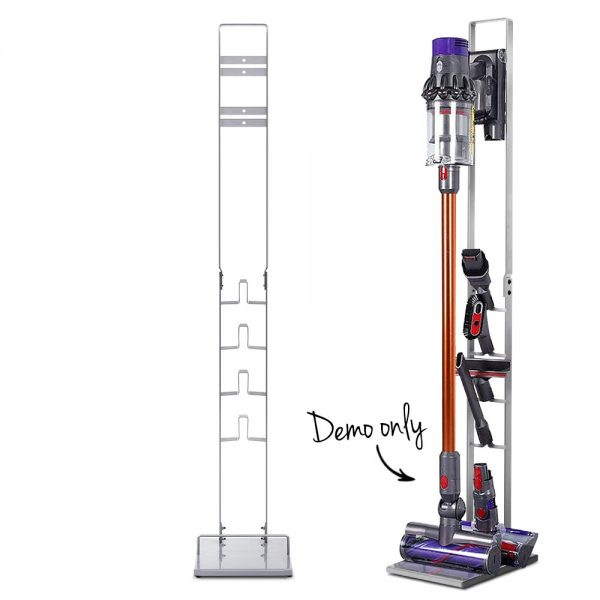 Freestanding Dyson Vacuum Stand Rack Holder Cordless Handheld Cleaner V6 7 8 V10 V11 Silver
