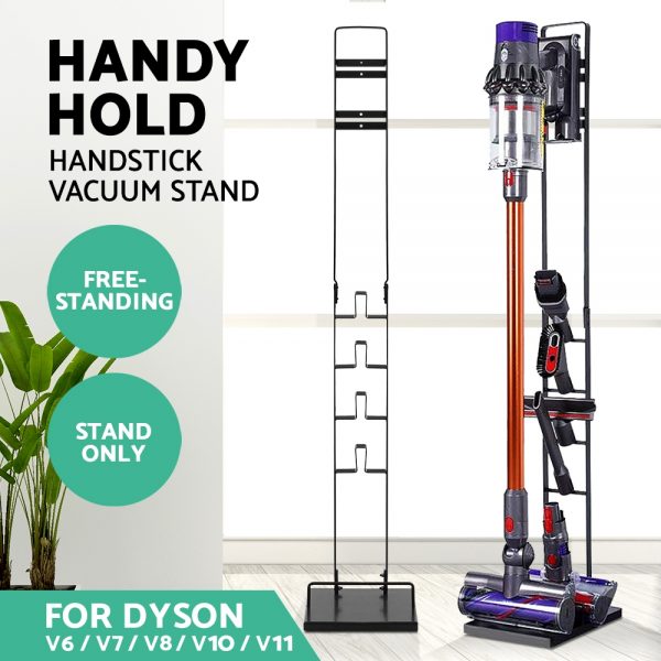 Freestanding Dyson Vacuum Stand Rack Holder Handheld Cleaner V6 7 8 V10 V11 Black