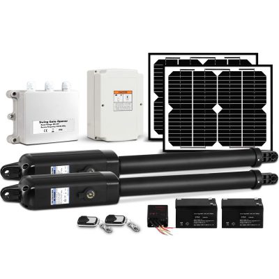 LockMaster Swing Gate Opener Auto Double Full Remote Control 1200KG