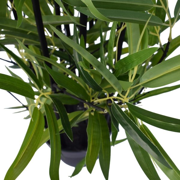 Artificial Bamboo Black Bamboo 160cm Real Touch Leaves - Image 2