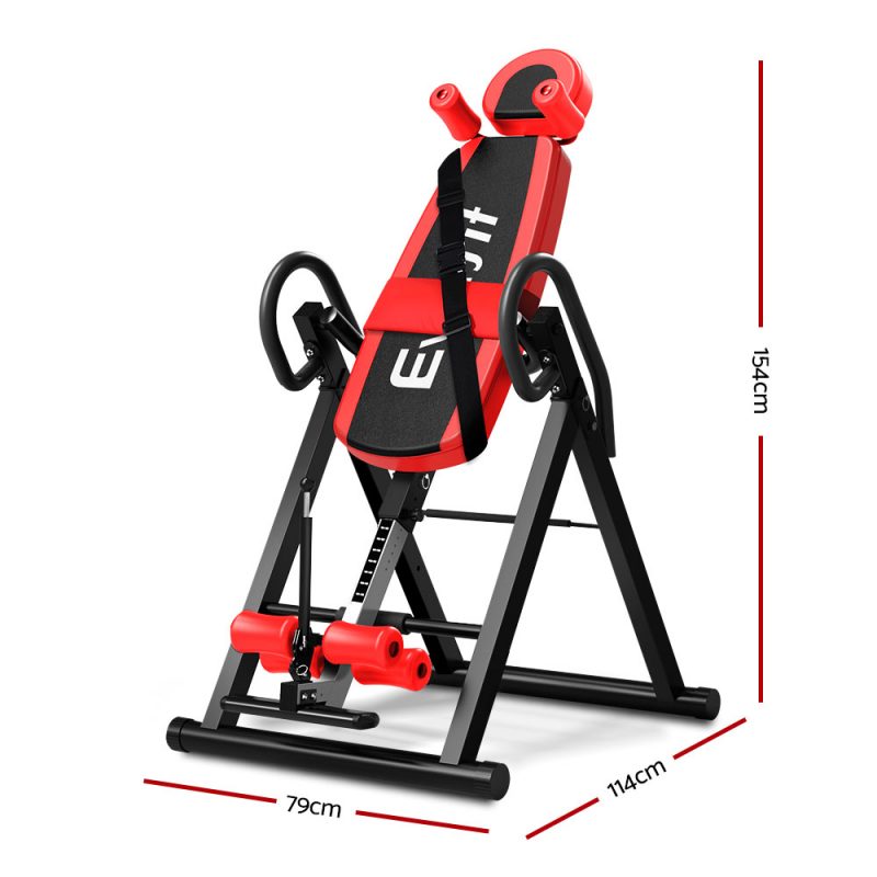 Everfit Inversion Table Gravity Stretcher Inverter Foldable Home ...