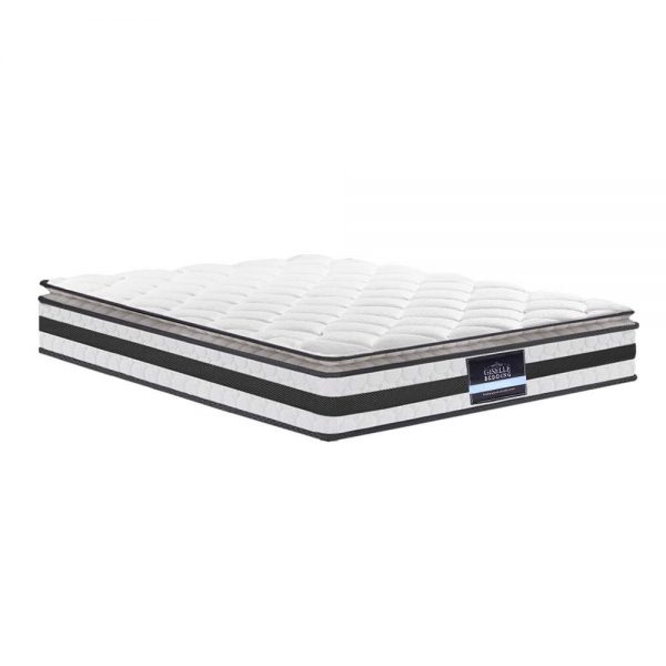 Giselle Bedding King Single Size Pillow Top Spring Foam Mattress - Image 2