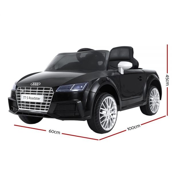 Audi Licensed Kids Ride On Cars Electric Car Children Toy Cars Battery Black - Image 2