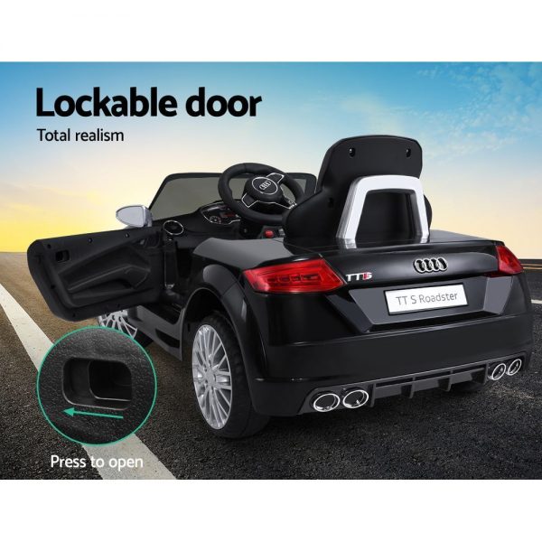 Audi Licensed Kids Ride On Cars Electric Car Children Toy Cars Battery Black - Image 5