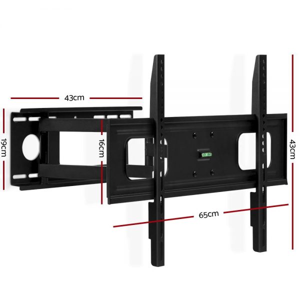 Artiss TV Wall Mount Bracket Tilt Swivel Full Motion Flat Slim LED LCD 23 32 42 50 55 inch - Image 2