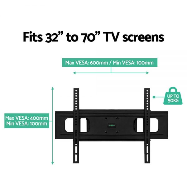 Artiss TV Wall Mount Bracket Tilt Swivel Full Motion Flat Slim LED LCD 23 32 42 50 55 inch - Image 4