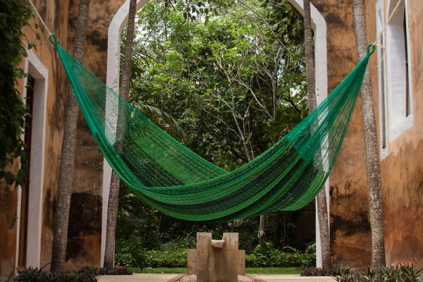 King Size Cotton Hammock in Jardin - Image 2