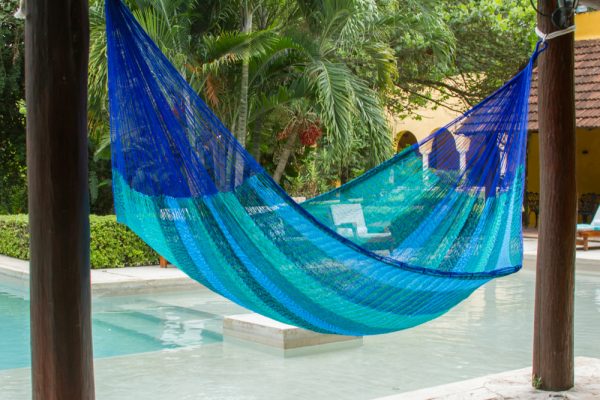 Jumbo Size Nylon Plus Hammock in Caribe