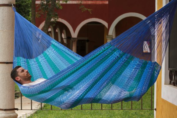 Jumbo Size Nylon Plus Hammock in Caribe - Image 5