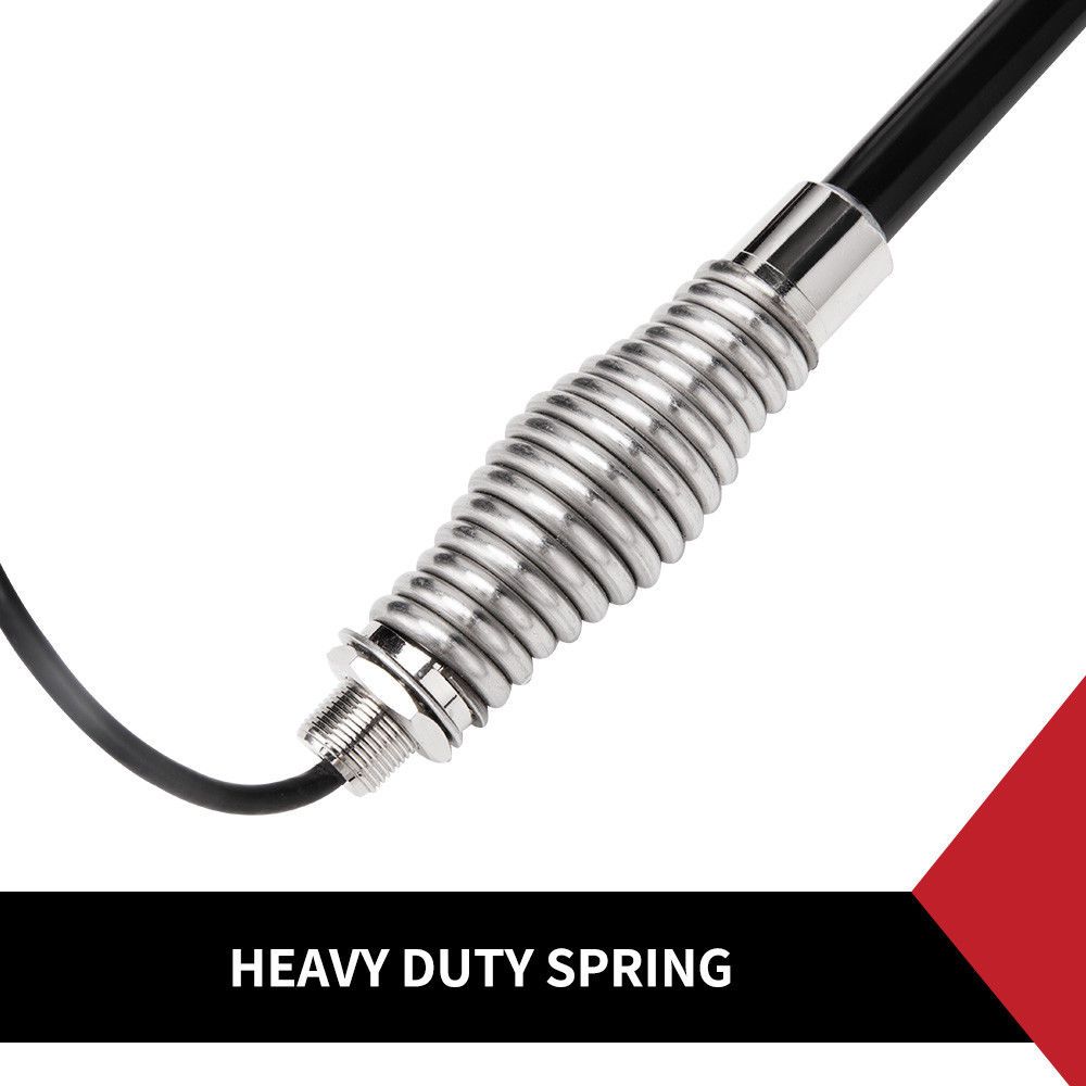 UHF ANTENNA BLACK 5DB FIBREGLASS CB 720MM HEIGHT FOR GME UNIDEN ORICOM - Image 2