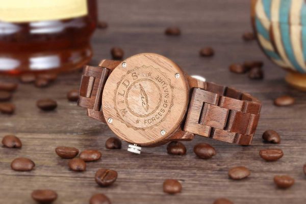 Handcrafted Walnut Wood Watch - Best Gift Idea! - Image 5