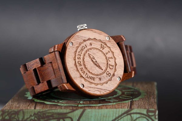 Handcrafted Walnut Wood Watch - Best Gift Idea! - Image 2