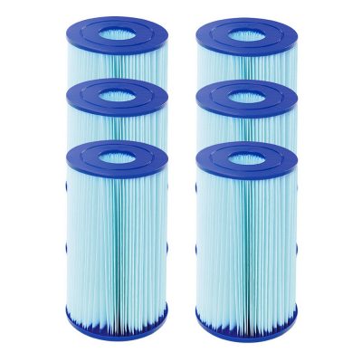 Bestway Filter Cartridge 6X For Above Ground Swimming Pool 1500GPH Filter Pump