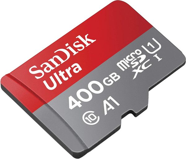 SANDISK SDSQUAR-400G-GN6MN Micro SDXC Ultra A1 Class 10 100mb/s NO adapter - Image 2