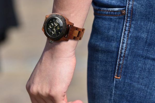 Men Multi-Function Kosso Wooden Watch - Image 6