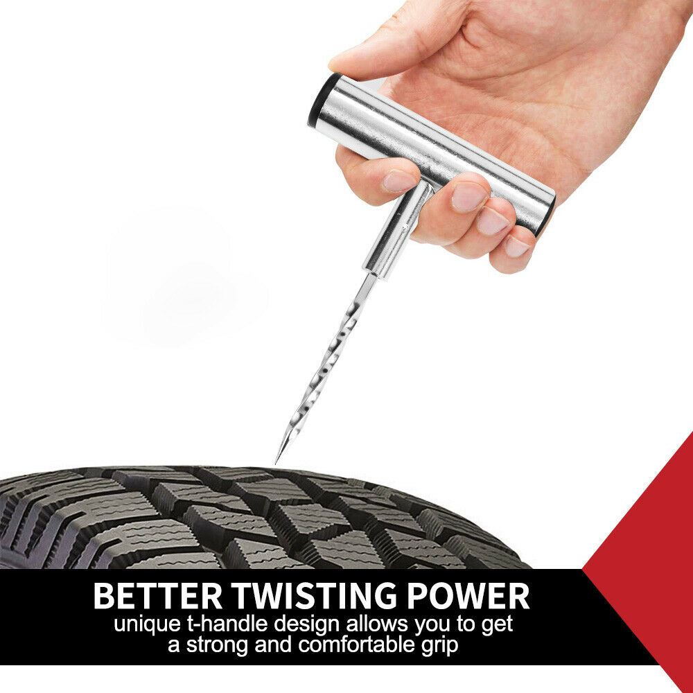 Tyre Repair Kit 67 pcs Emergency Tools Set Car Truck Trailers Motorcycle Bike - Image 3